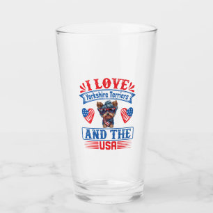 I love Yorkshire Terriers and the USA 01 Glass