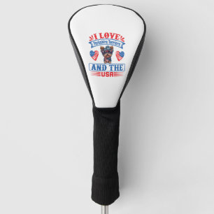 I love Yorkshire Terriers and the USA 01 Golf Head Cover