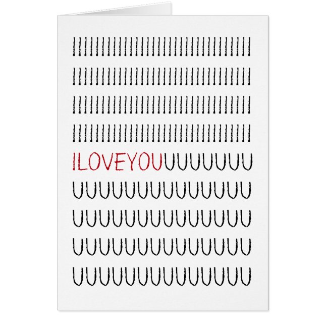 I Love You (Front)