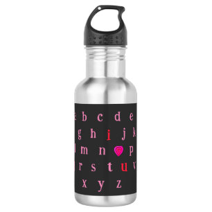 I love you 532 ml water bottle
