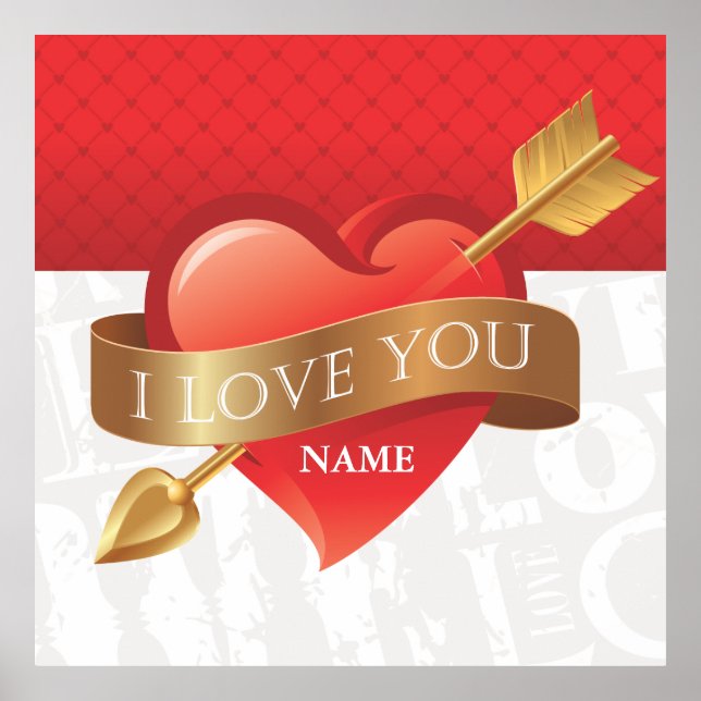 I Love You 7 Poster (Front)