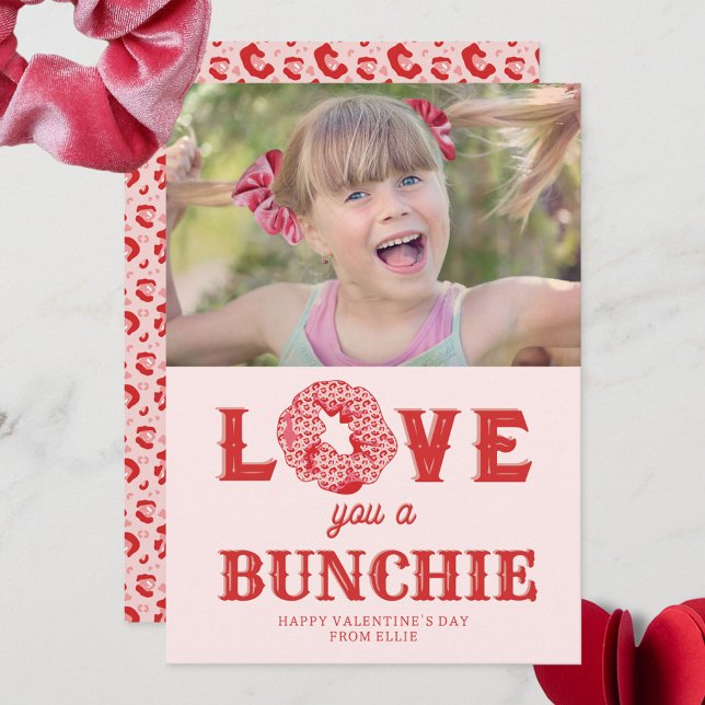 I Love You A Bunchie Punny Valentine Card (Creator Uploaded)