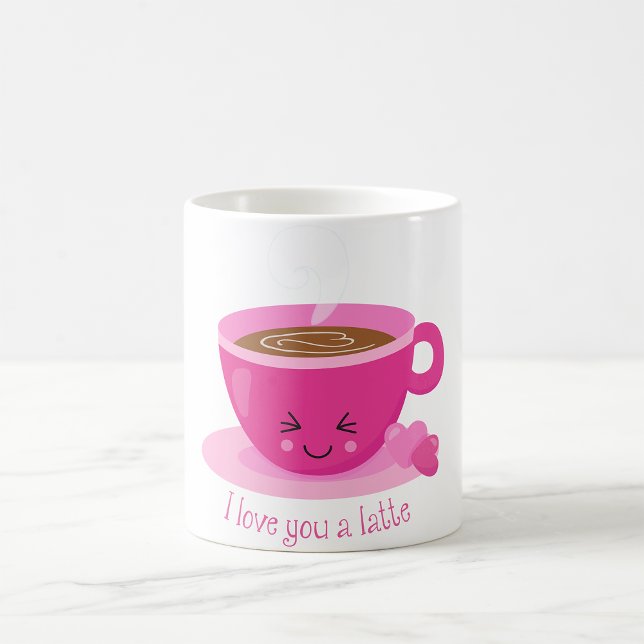 I Love You A Latte Coffee Mug (Creator Uploaded)