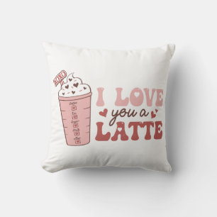 I Love You A Latte Cushion
