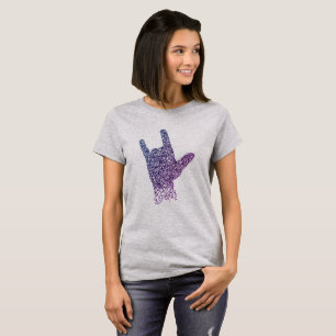 "I Love You" American Sign Language T-Shirt