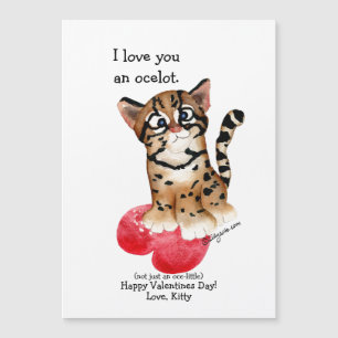 I love you an ocelot