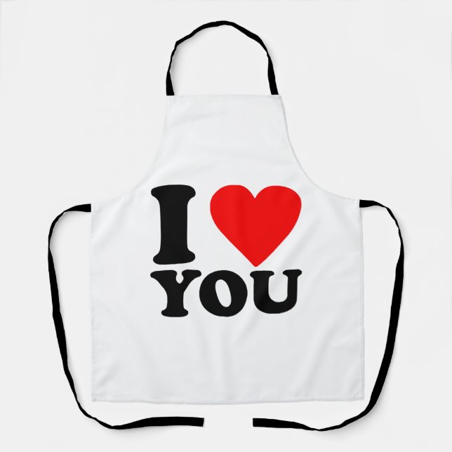 I Love You Apron (Front)