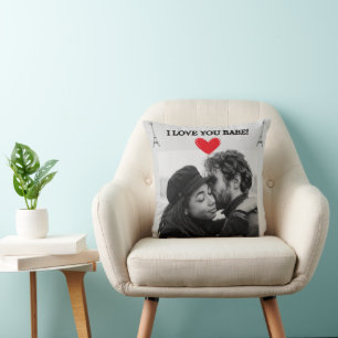 I Love You Babe Pillow A Gift For Couples
