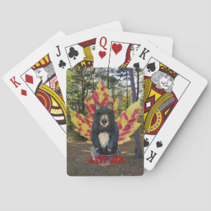 I Love You Beary Much Poker Size Playing Cards