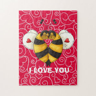 I Love You Bee Puzzle
