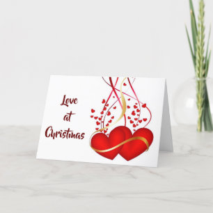 ***I LOVE YOU*** & BEING WITH YOU AT CHRISTMAS HOLIDAY CARD