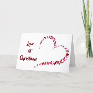 ***I LOVE YOU*** & BEING WITH YOU AT CHRISTMAS HOLIDAY CARD