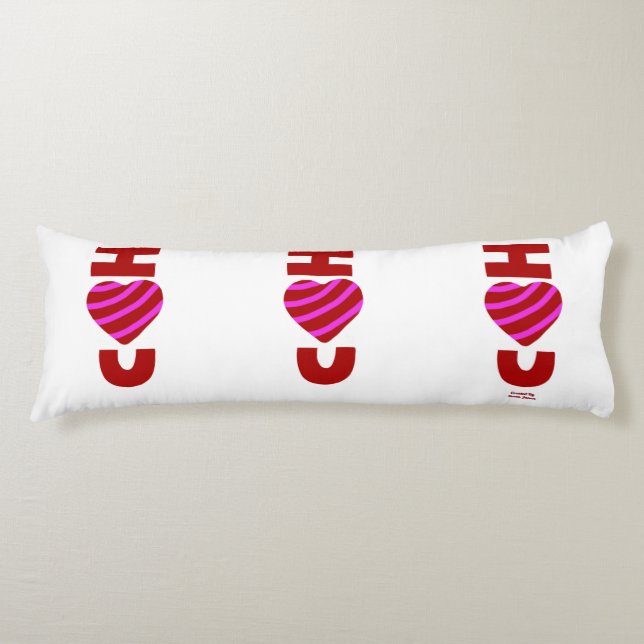 I Love You Body Pillow (Front)