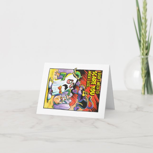 I Love You, Boo! Card (Front)