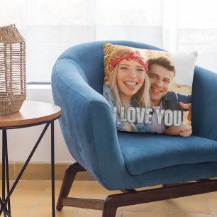 I Love You Boyfriend Gift Photo  Cushion