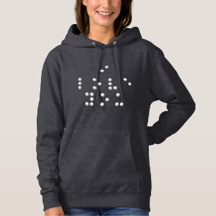 I love you (Braille) Hoodie