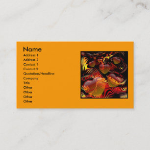 I love You Business Card