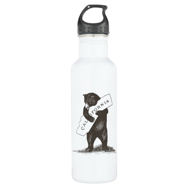 I Love You California 710 Ml Water Bottle (Front)