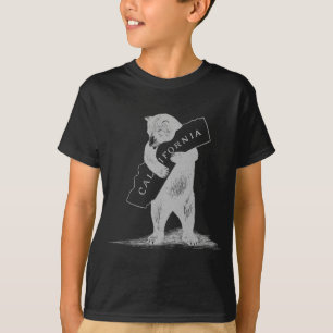 I Love You California--Black and Silver T-Shirt