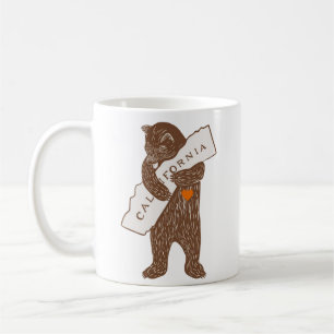 I Love You California Coffee Mug