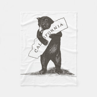 I Love You California Fleece Blanket