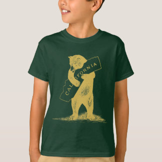 I Love You California--Green and Gold T-Shirt