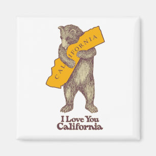 I Love You California Magnet