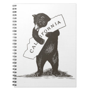 I Love You California Notebook