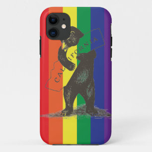 I Love You California--Rainbow iPhone 11 Case