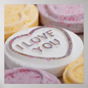 "I Love You" Candy Close-Up poster