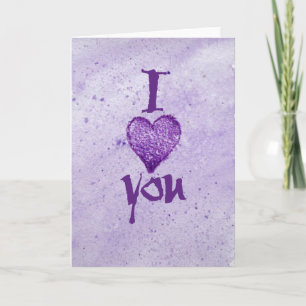 I Love you Card