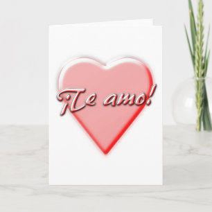 I Love You card