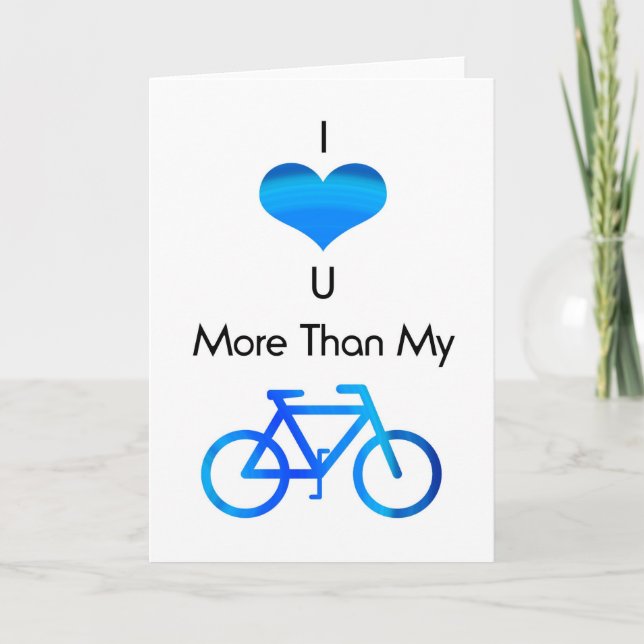 I love you card (Front)