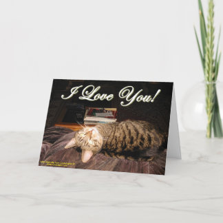 "I Love You" card