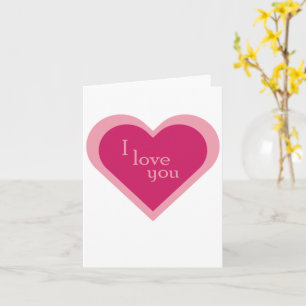 I Love You Card