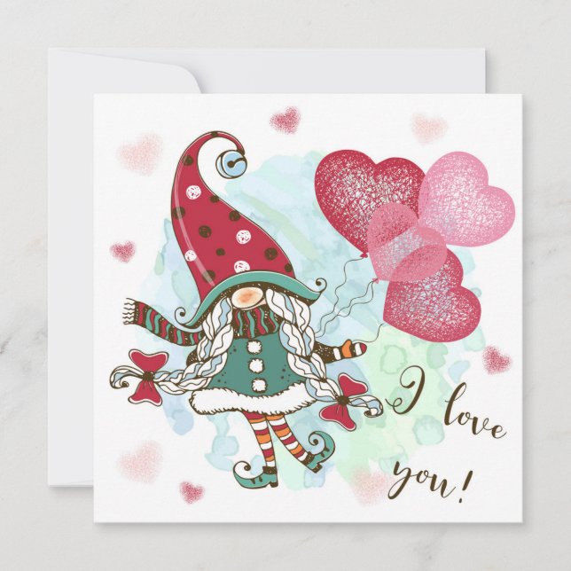 I love you Card (Front)