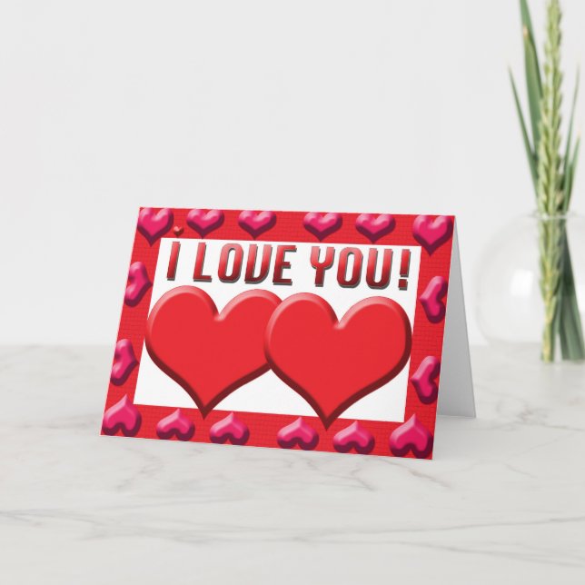 i Love You! Card (Front)