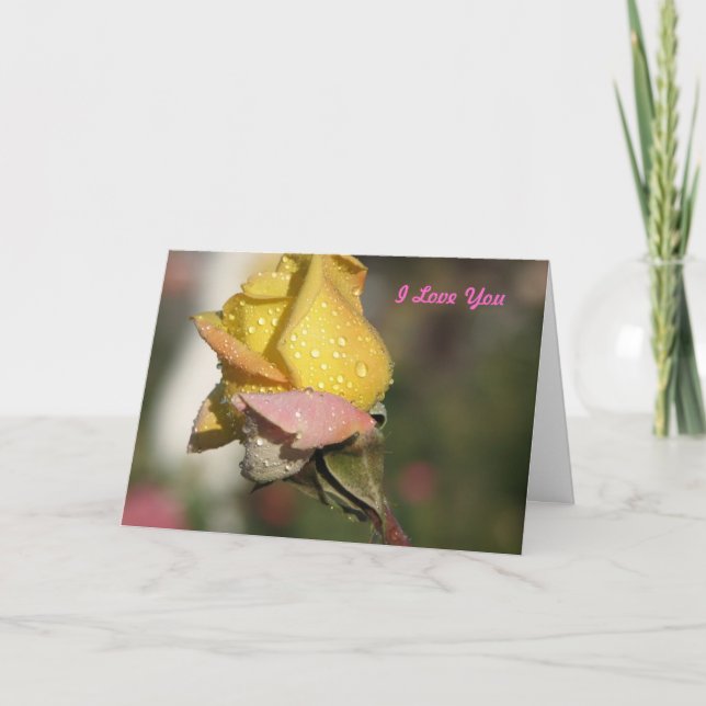 I Love You Card (Front)