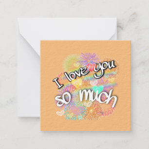 i love you card