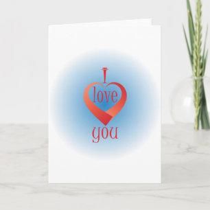 I love you card