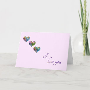 I love you card