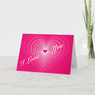 I Love You Card Happy Valentine's Day My Love