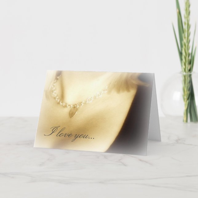 I love you Card - Romance/Valentine Card (Front)