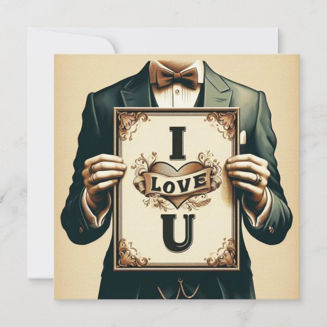 I Love You Cards  (Front)