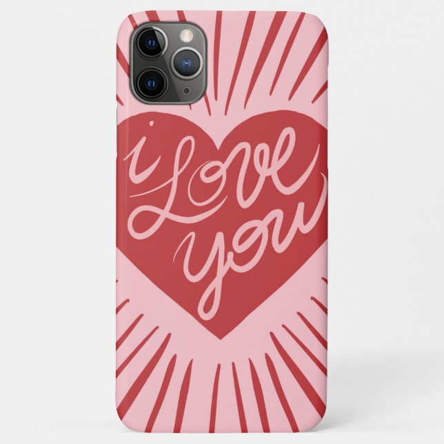 I love You Case-Mate iPhone Case (Back)