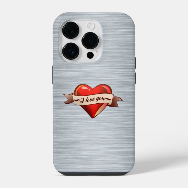 I Love You Case-Mate iPhone Case (Back)