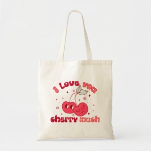I Love You Cherry Much Tote Bag