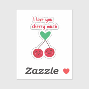 I Love You Cherry Much Valentine