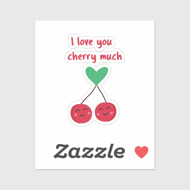 I Love You Cherry Much Valentine (Sheet)