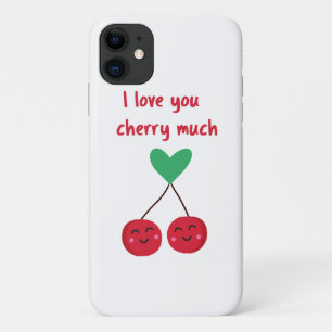 I Love You Cherry Much Valentine iPhone 11 Case